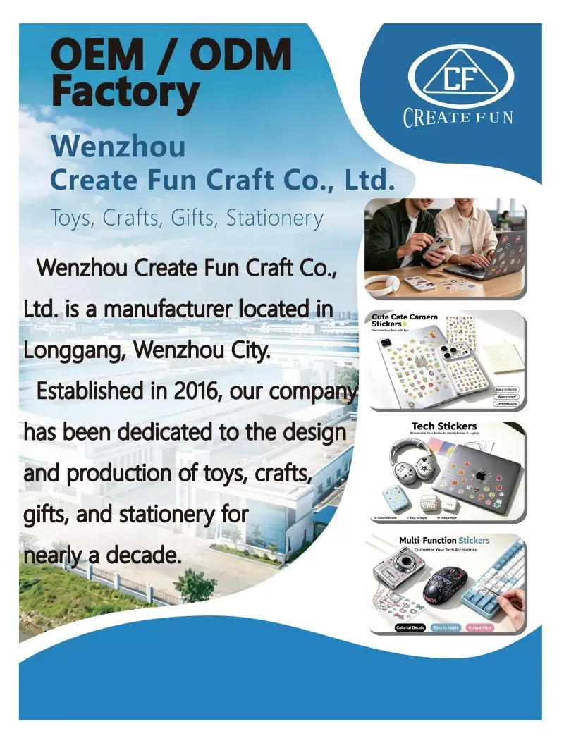 Wenzhou Create Fun Craft Co., Ltd. Qlobal Sərgidə parlayır: Fərdi Etiketlər və DIY Oyuncaqlarda Onillik İnnovasiya