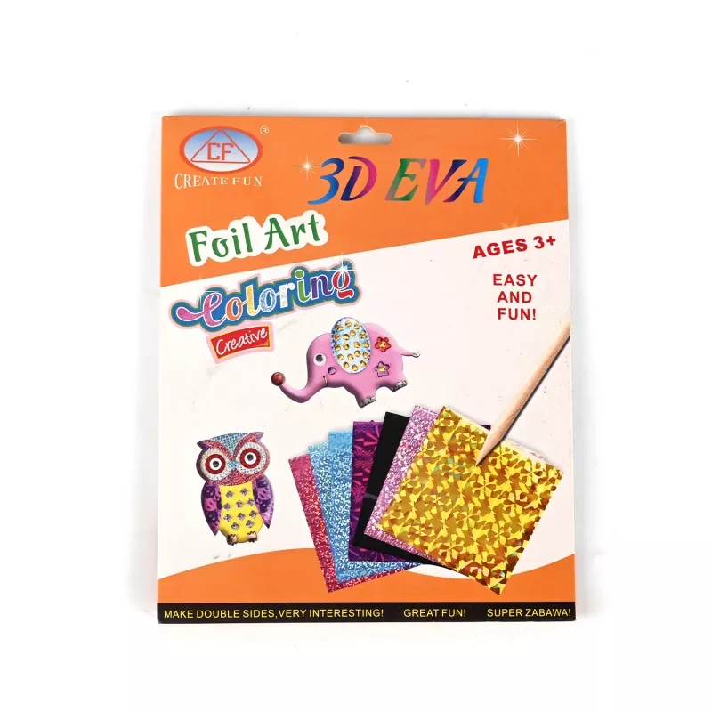 3D EVA Folqa İncəsənət Oyuncağı