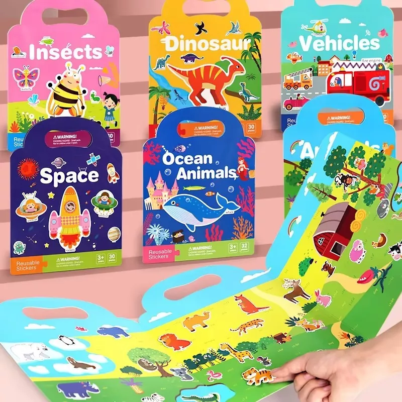 Magnetic Sticker Puzzle