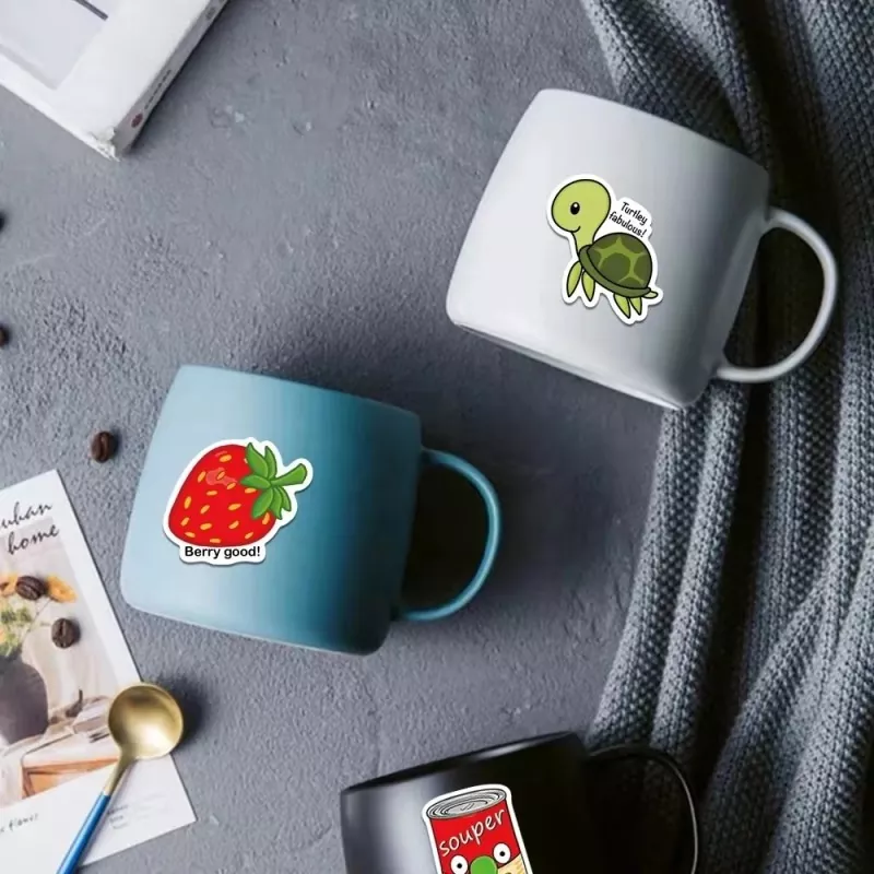 Milk White PVC Sticker